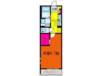間取図 カーサモデルノ