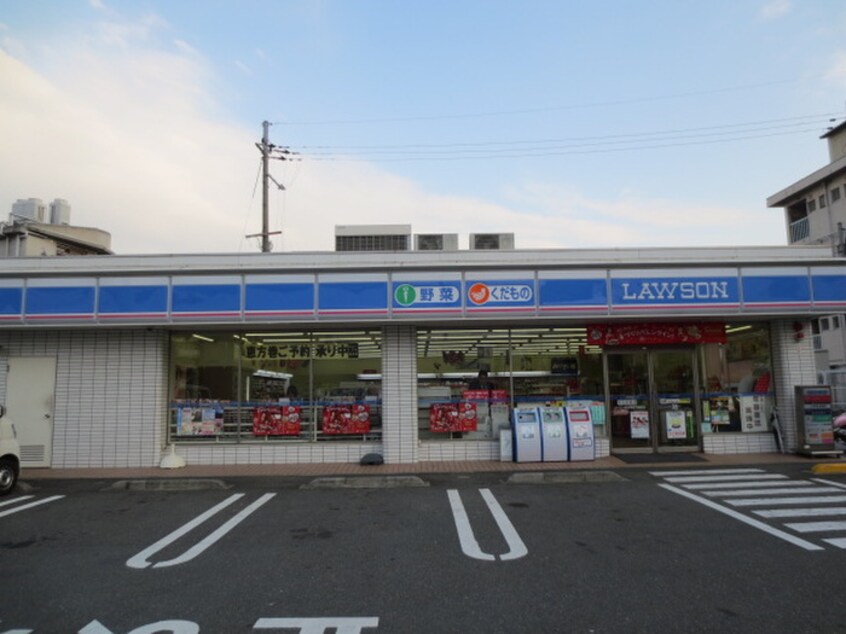 ローソン牧野下島町店(コンビニ)まで130m コーポ牧野