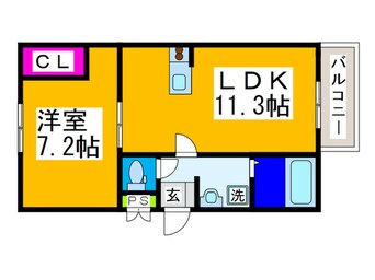 間取図 グリフィンド－ル