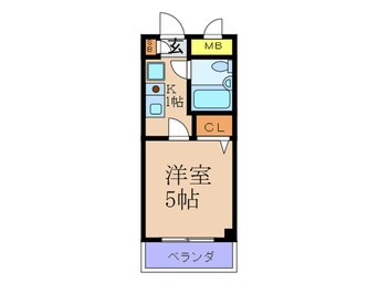 間取図 エスリード福島第2(305)