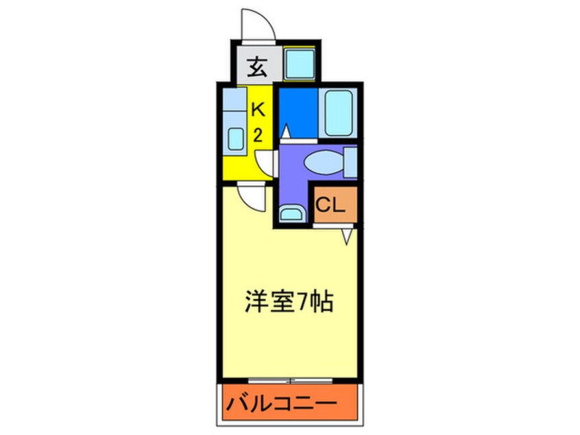 間取図 森之宮フォレストガ－ディアン