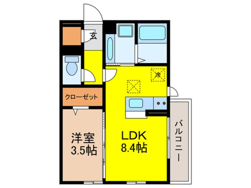 間取図 Ma　Maison 山下