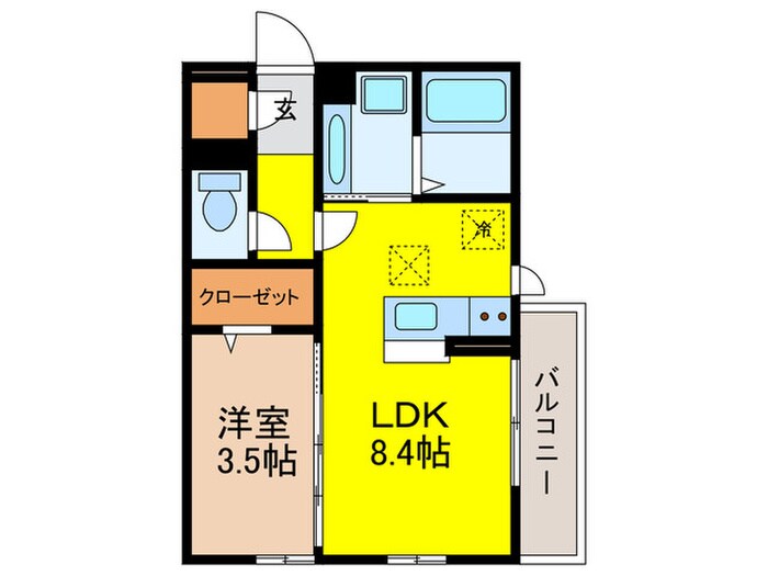 間取り図 Ma　Maison 山下