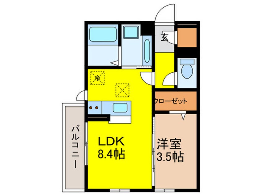 間取図 Ma　Maison 山下