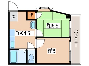 間取図 フルネスハイツ