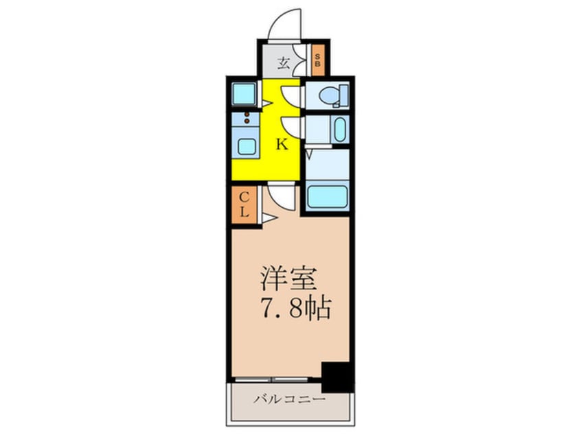 間取図 THE RESIDENCE 　H
