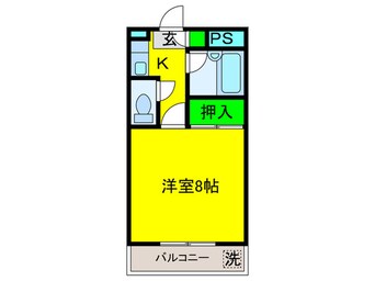 間取図 モアクレスト東豊中