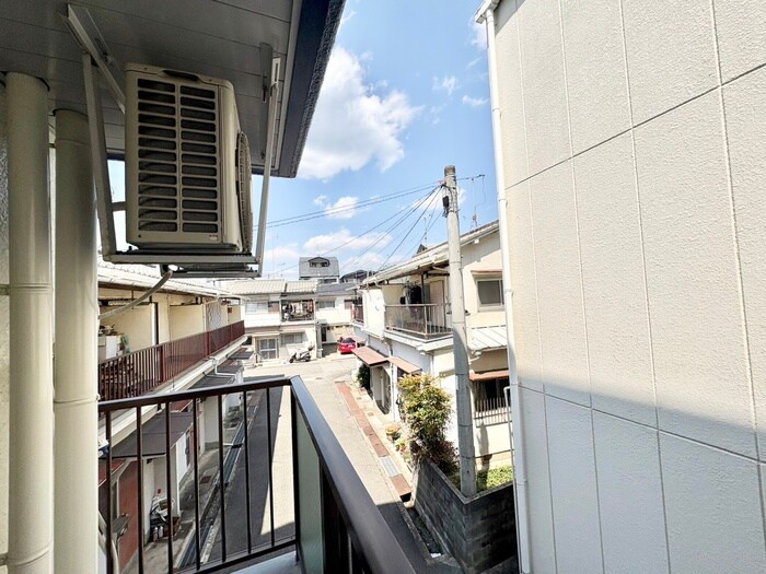 室内からの展望 中西第1ハイツ