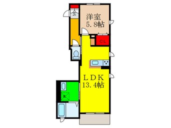 間取図 あやめハイツ東奈良