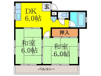 間取図 橋の内ハイツ