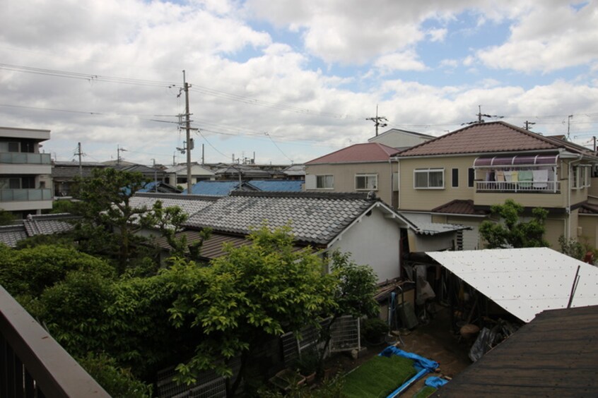 室内からの展望 橋の内ハイツ