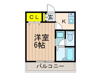 間取図 グリーンヒルカリム