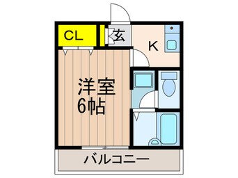 間取図 グリーンヒルカリム