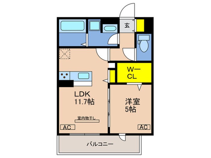 間取り図 Ｅｕｐｈｏｒｉａ籠池通