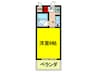 ＩＣＨＩＥＩ 1Kの間取り