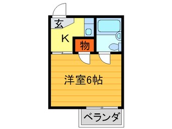 間取図 三ノ瀬パ－クハイツ