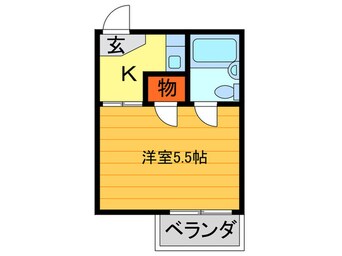 間取図 三ノ瀬パ－クハイツ