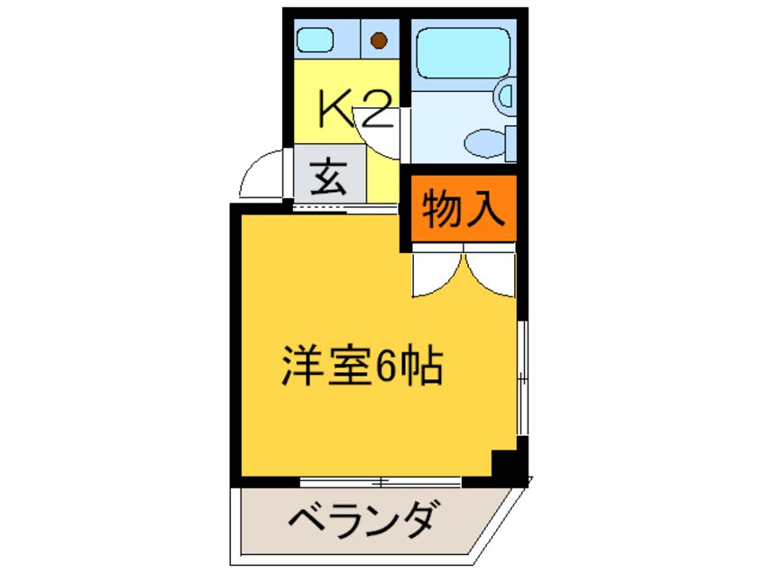 間取図 三ノ瀬パ－クハイツ