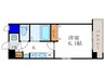 スワンズ京都二条城北(903) 1Kの間取り