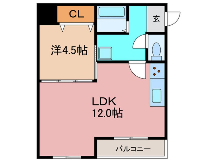 間取図 千林ロイヤルハイツ