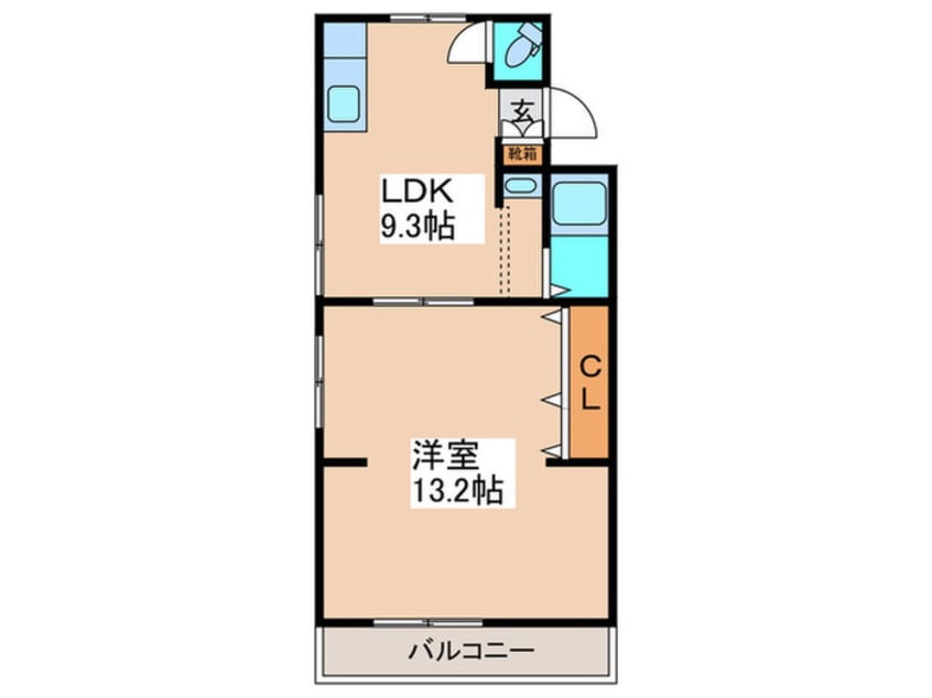 間取図 サンライズ藤井寺