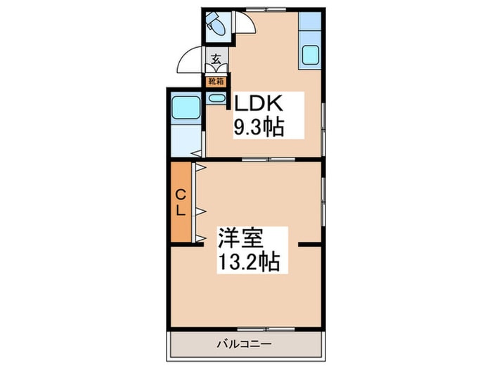 間取り図 サンライズ藤井寺