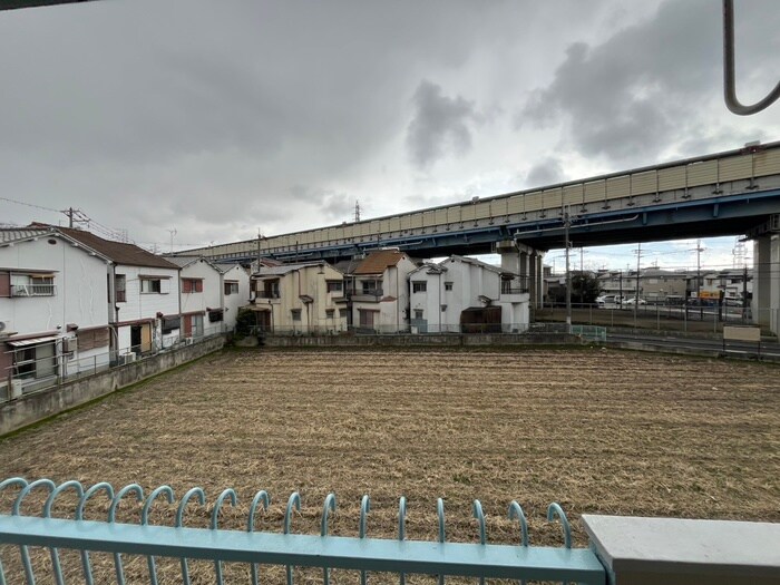 室内からの展望 サンライズ藤井寺