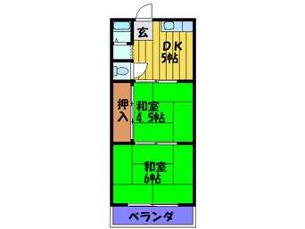 間取図 羽路ハイツ