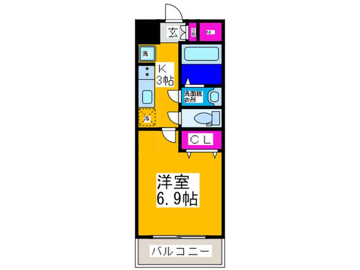 間取り図 ふぁみーゆ巽東