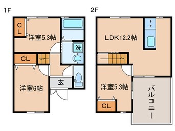 間取図 仮）ホームズネオ京田辺