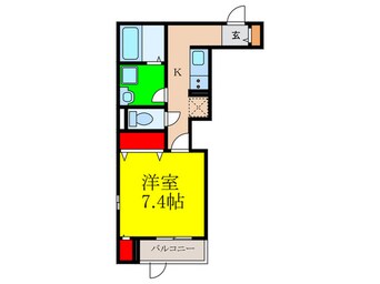 間取図 タウンハウスKK Ⅲ