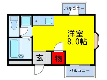 間取図 サンシャイン千里山