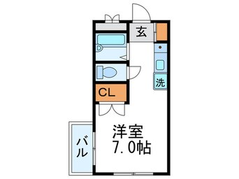 間取図 サンシャイン千里山