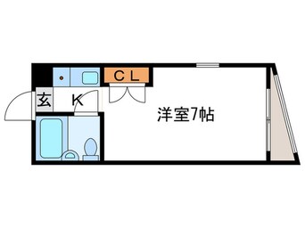 間取図 桂マ・シャンブルＭＫ