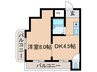 グレ－ス寺田町 1DKの間取り