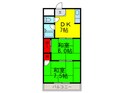 メゾン大和枚岡の間取図
