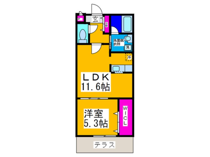 間取図 フジパレストゥインクル