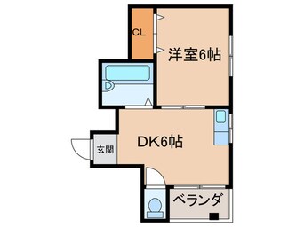 間取図 ハイム新深江