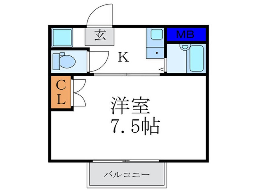 間取図 黒門京邑館