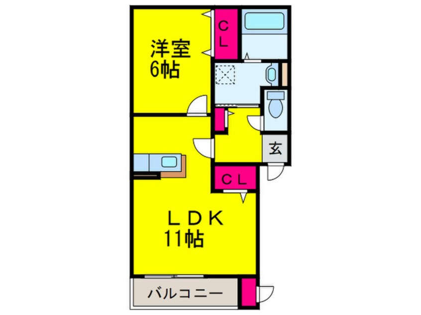 間取図 サニーハウス奏