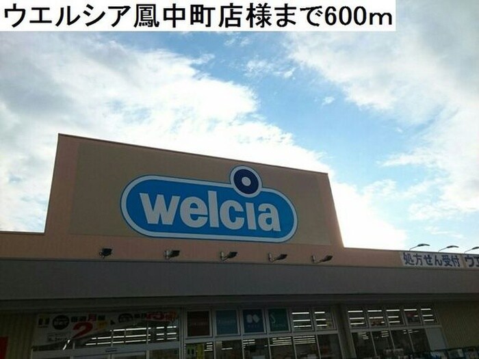 ウエルシア鳳中町店(ドラッグストア)まで600m サニーハウス奏