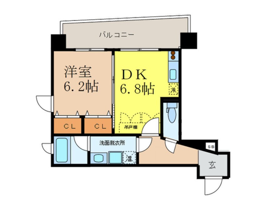 間取図 サンレム－ト江坂２ｎｄ