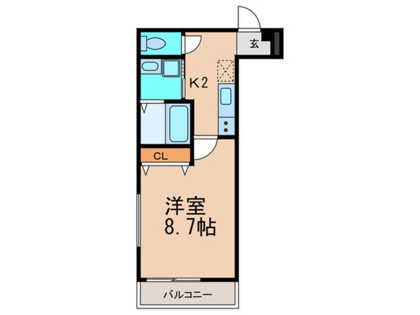 間取図 フジパレス新深江Ⅶ番館