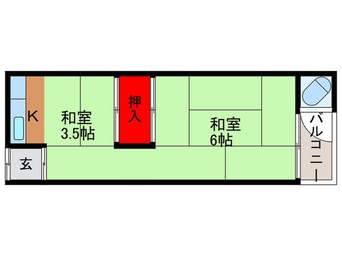間取図 大久保文化豊中