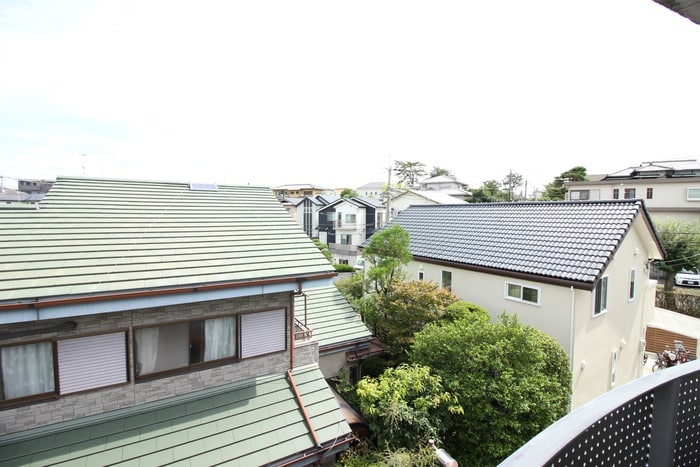 室内からの展望 三協ハイツⅡ