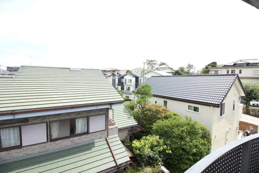 室内からの展望 三協ハイツⅡ