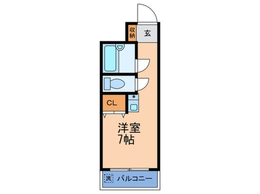 間取図 ケーズロイヤル