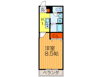 間取図 シャルマンエスパ－ス