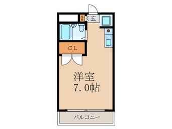 間取図 ロイヤルコ－ト花菱