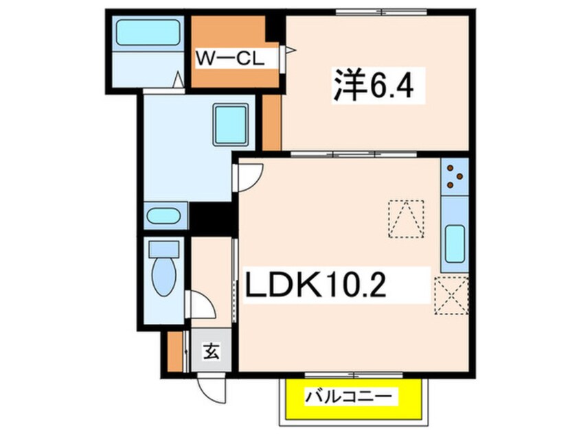 間取図 ジョイ　カルチュラ